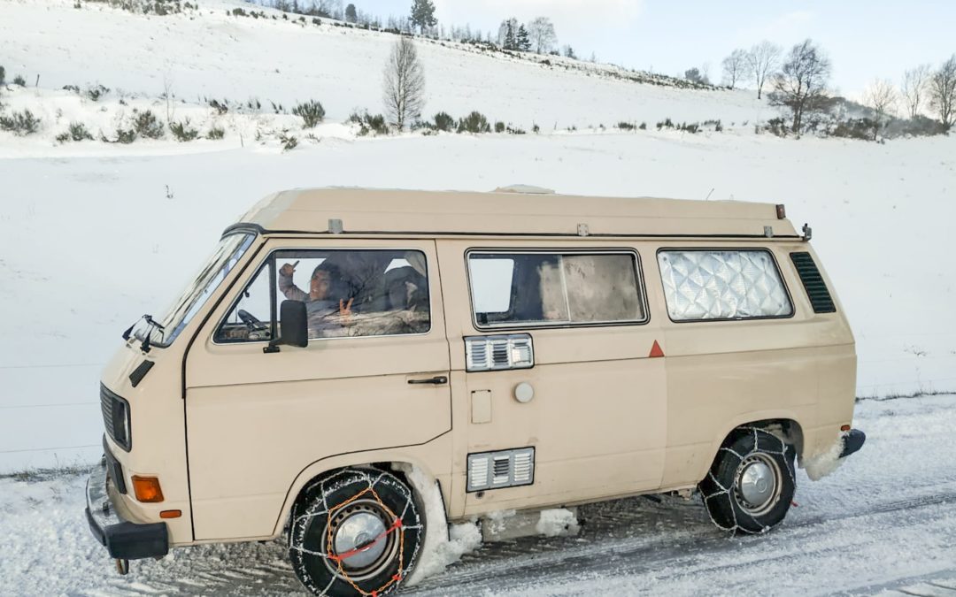 Viaje en furgo con un bebé